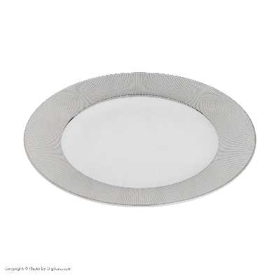 بشقاب غذاخوری چینی زرین ایران مدل پالادیوم کد 07 بسته 6 عددی