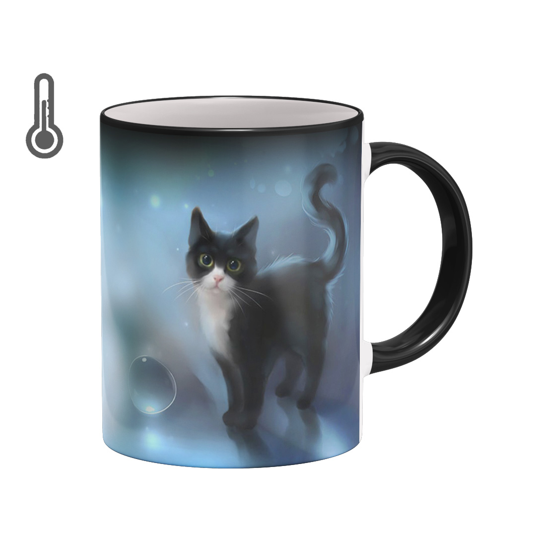 ماگ حرارتی بیگ ماگ مدل گربه کد5382