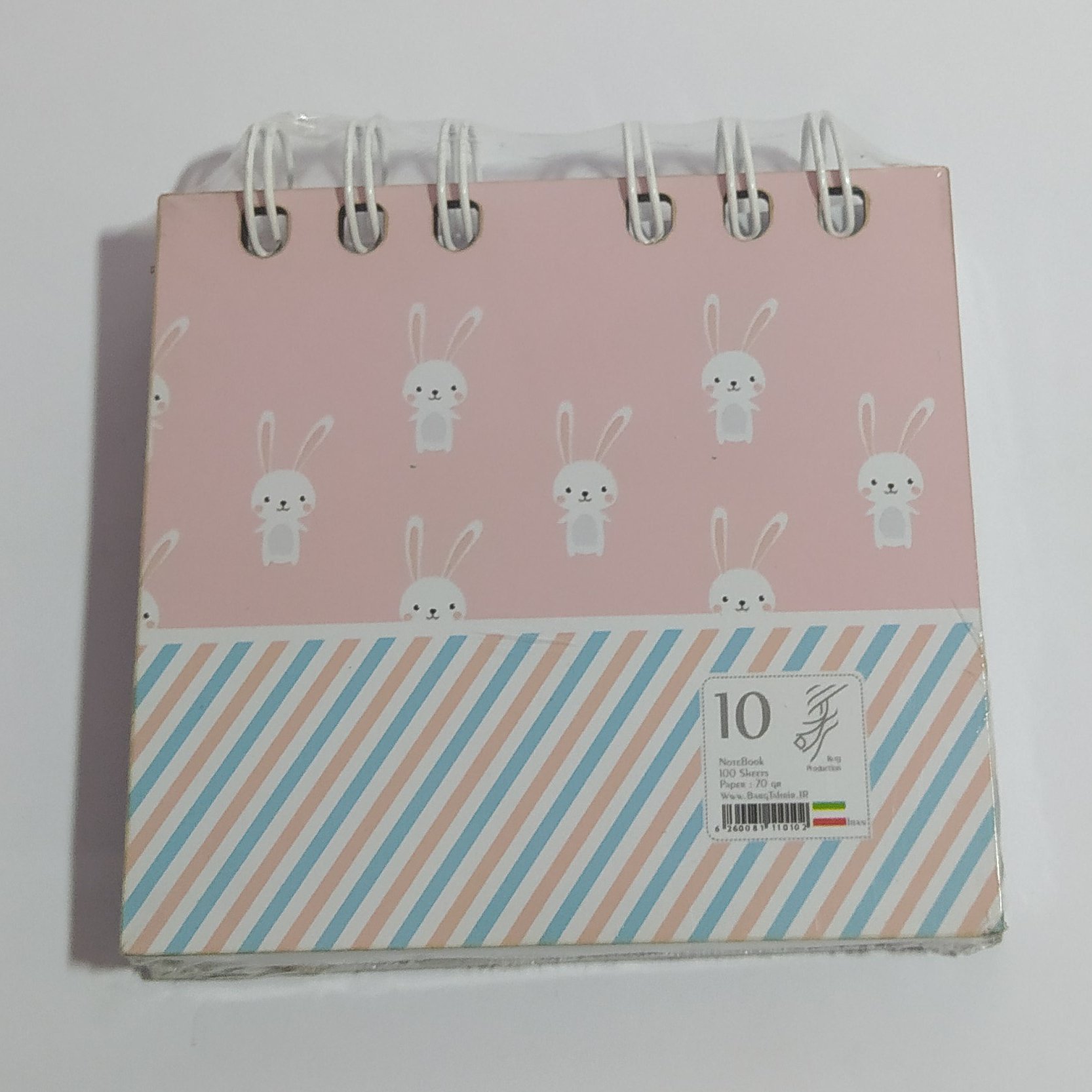 دفترچه یادداشت 10*10 جلد سخت