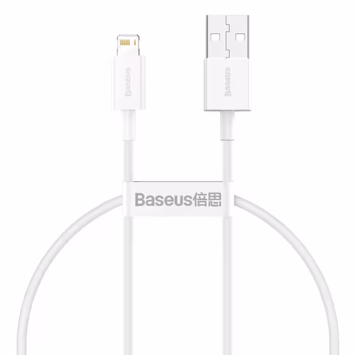 کابل آیفونی کوتاه فست شارژ Baseus Superior Series CALYS 2.4A 25Cm