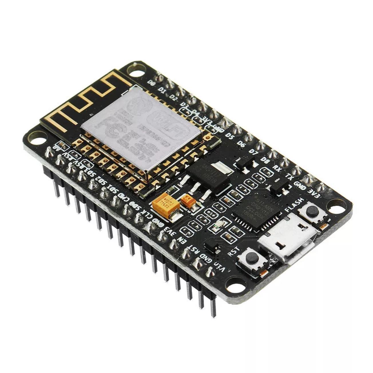 برد توسعه مدل NodeMcu به همراه ماژول وای‌فای