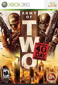 بازی ایکس باکس 360 Army of two II The 40th Day