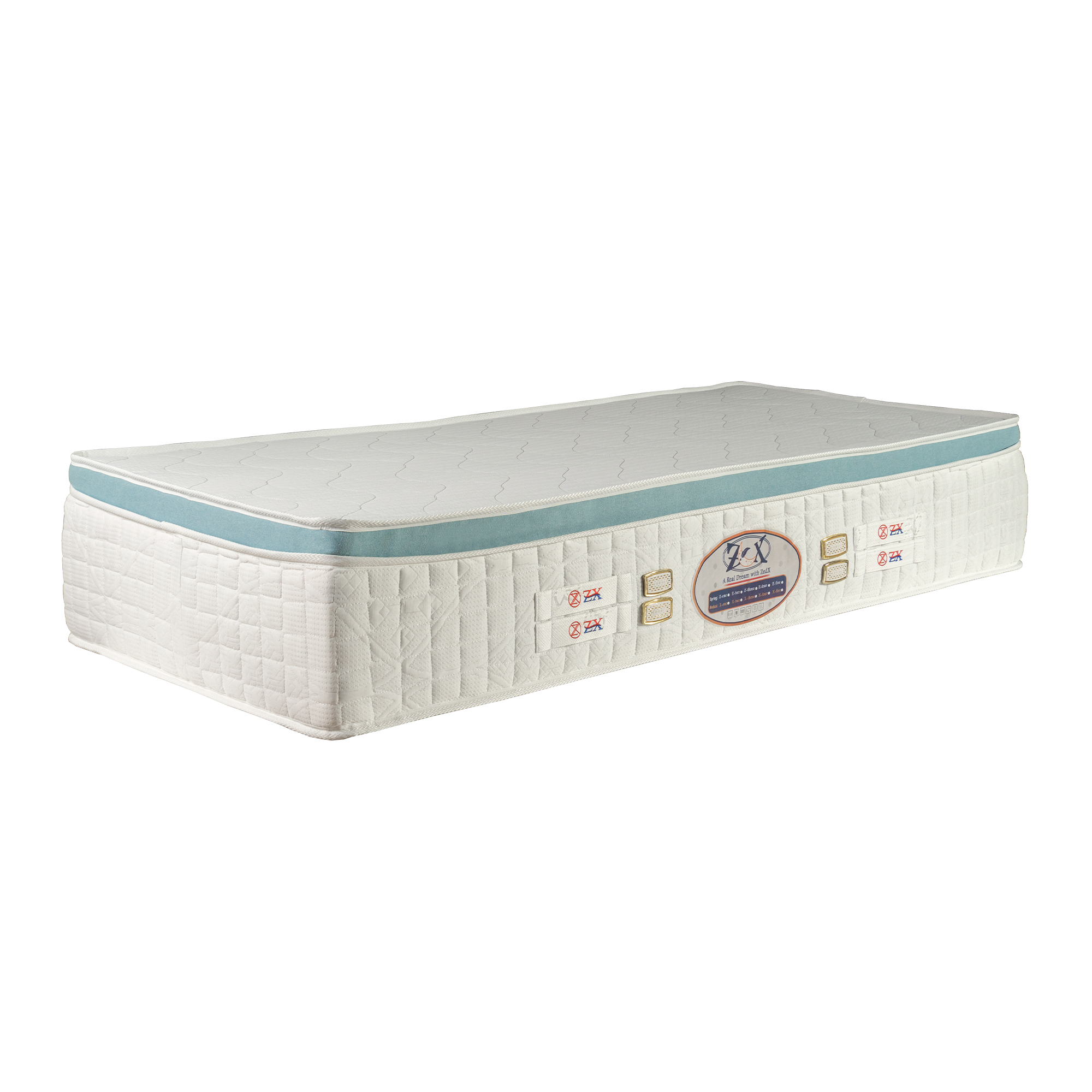 تشک زدیکس مدل طبی فنری z3 یک نفره سایز 120×200 سانتی متر