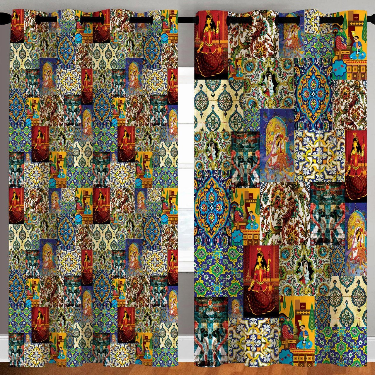 مجموعه 2 عددی پرده رنس مدل C31-50132