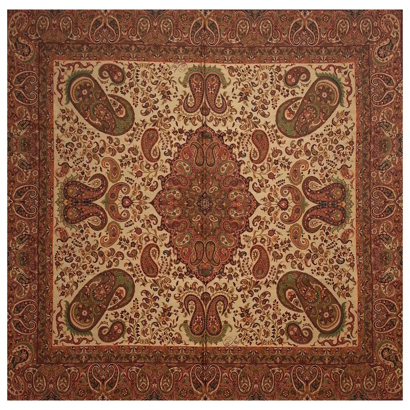 رومیزی ترمه مدل بزرگمهر کد TRM7