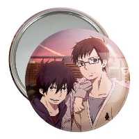 آینه جیبی خندالو مدل یوکیو و رین انیمه جنگیر آبی کد 16376