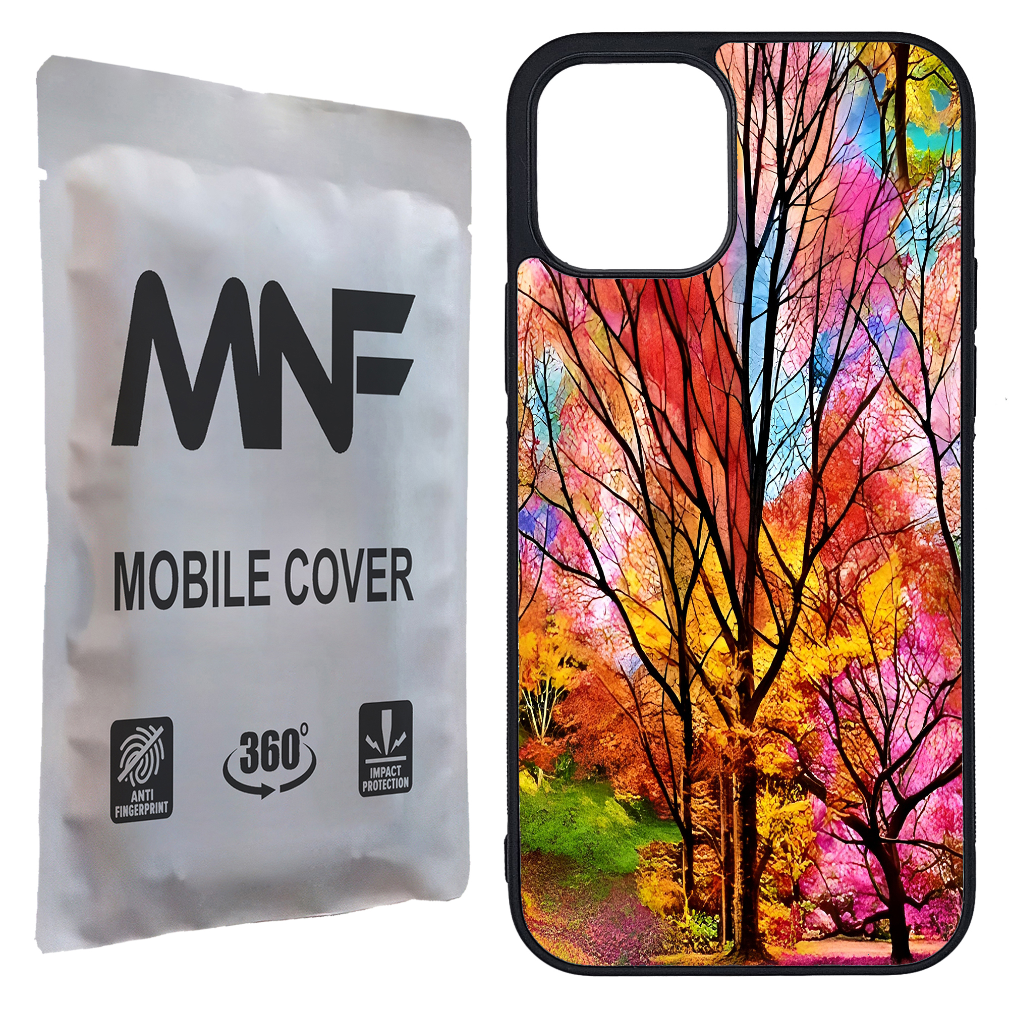 کاور ام ان اف طرح درخت فانتزی کد P-026 مناسب برای گوشی موبایل اپل iPhone 12