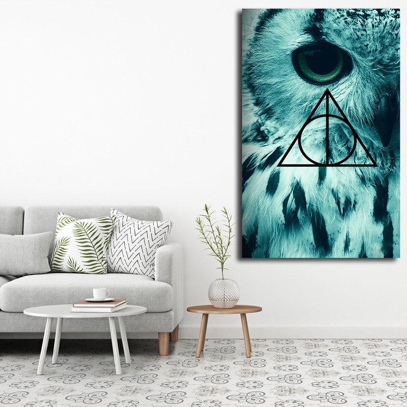 تابلو شاسی مدل هری پاتر کد 038 | دنیای قاب