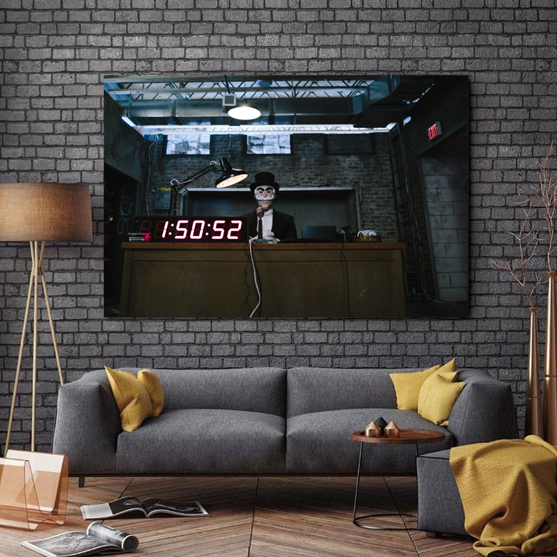 تابلو شاسی طرح سینما مدل Mr.Robot کد A92