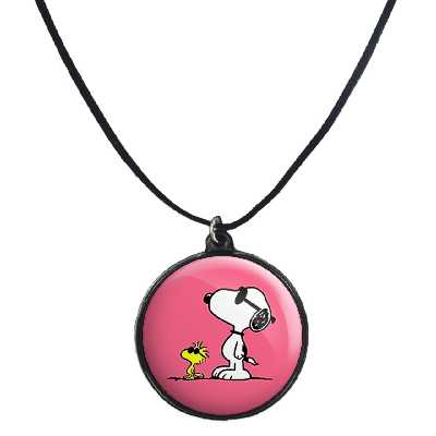 گردنبند پرمانه طرح اسنوپی کد pmb.14508