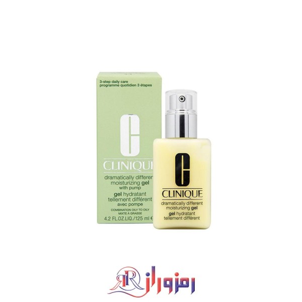 ژل مرطوب کننده و آبرسان دراماتیکالی کلینیک clinique حجم 125 میل