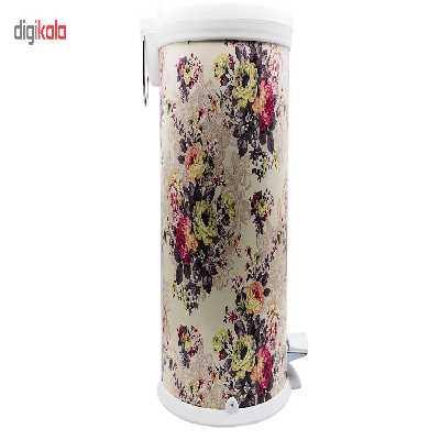 سطل زباله پدالی پدالدار بهاز کالا مدل D.R 508 ظرفیت 20 لیتری