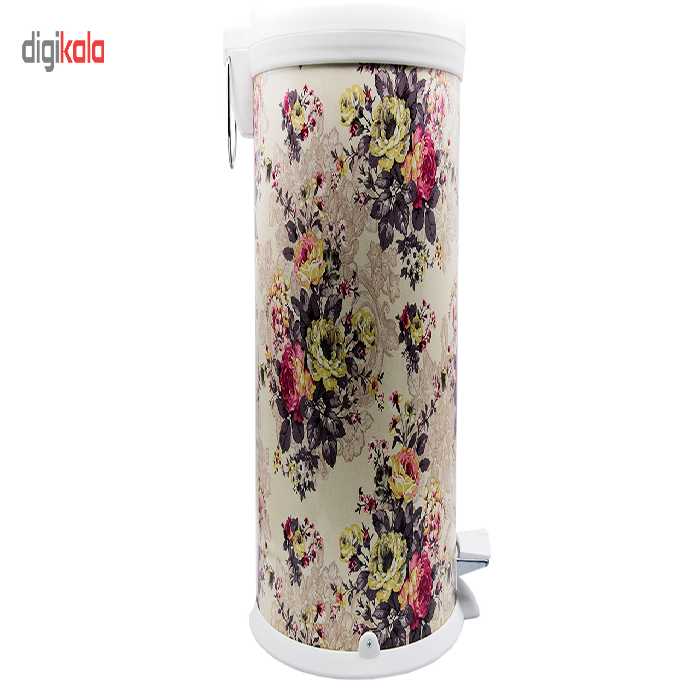 سطل زباله پدالی پدالدار بهاز کالا مدل D.R 508 ظرفیت 20 لیتری