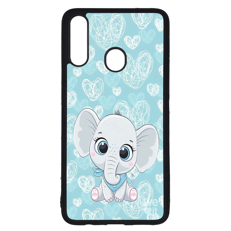 کاور طرح بچه فیل کد G-088 مناسب برای گوشی موبایل سامسونگ Galaxy A20s | دیجی قاب دونی