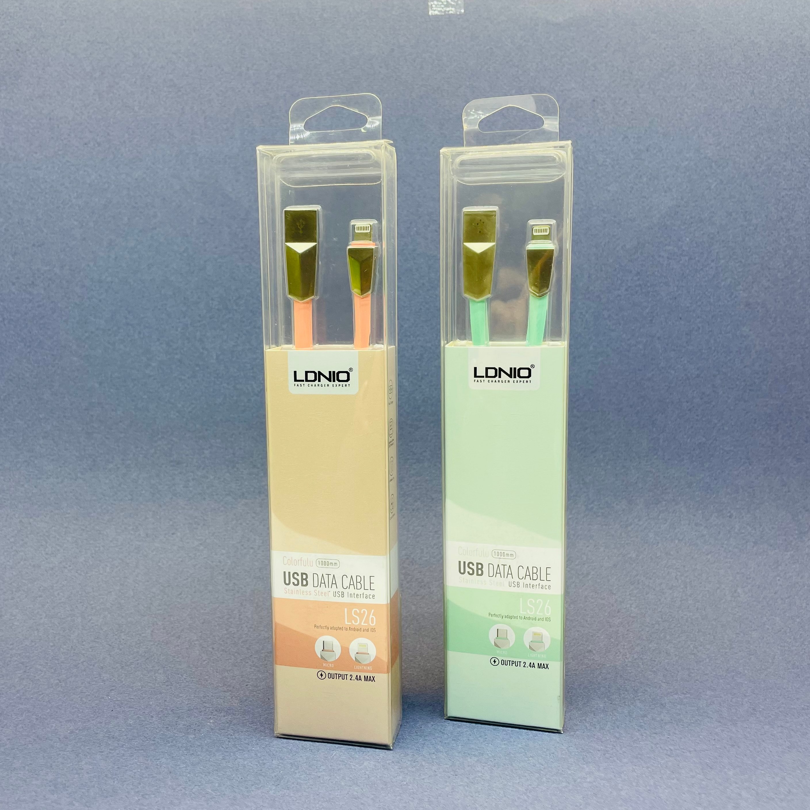 کابل شارژ الدینیو اورجینال LDNIO LS26 ( آیفونی )