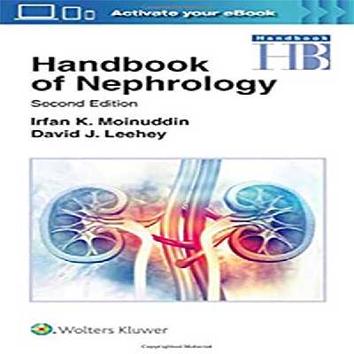 کتاب Handbook of Nephrology اثر David J. Leehey and Irfan Moinuddin انتشارات لیپین کات