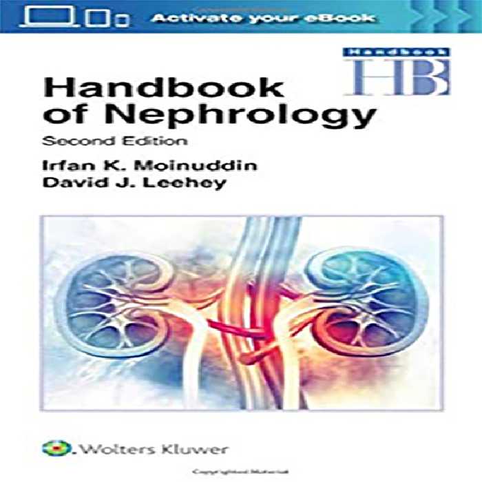 کتاب Handbook of Nephrology اثر David J. Leehey and Irfan Moinuddin انتشارات لیپین کات