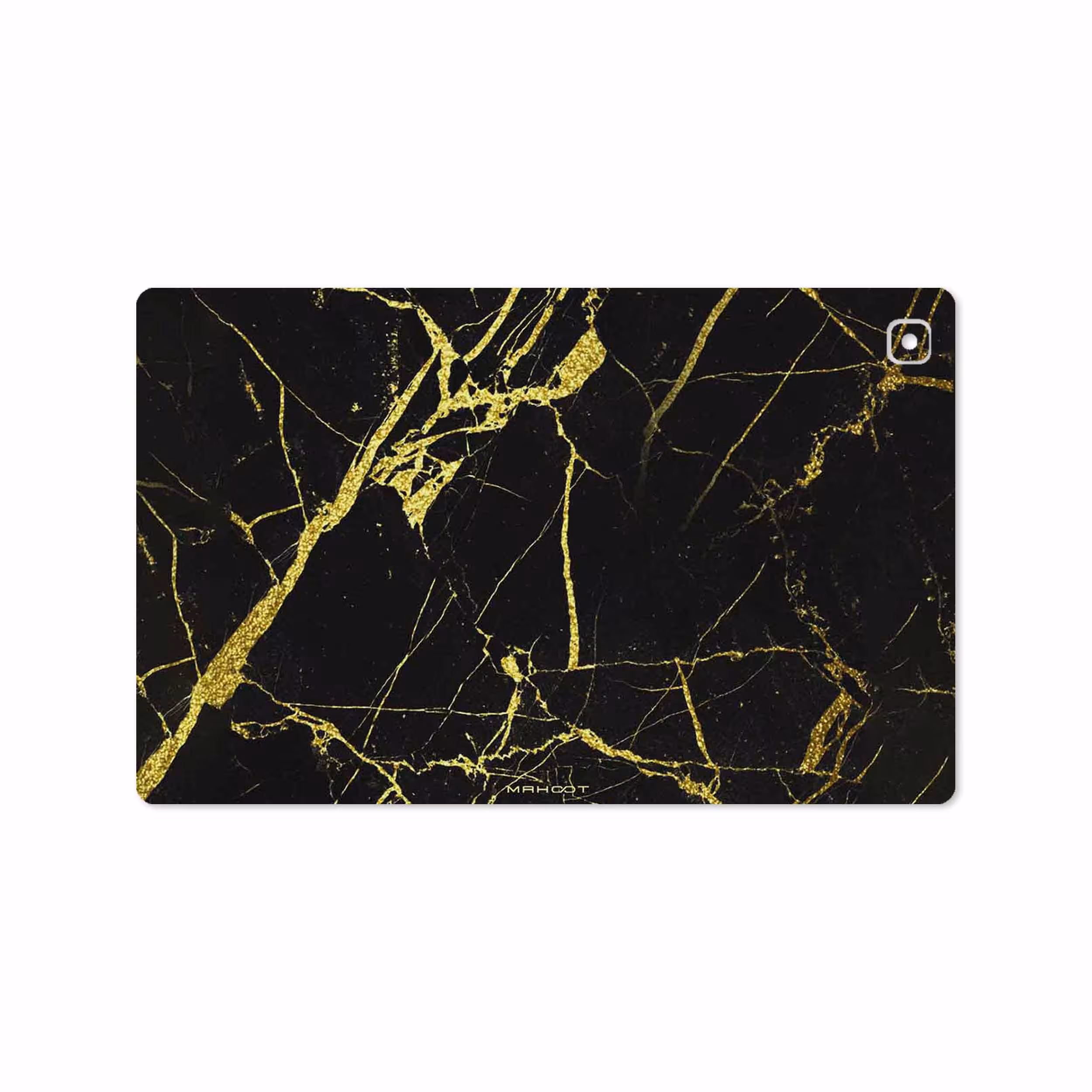 برچسب پوششی ماهوت مدل Graphite-Gold-Marble مناسب برای تبلت سامسونگ Galaxy Tab A7 10.4 LTE 2020 T505