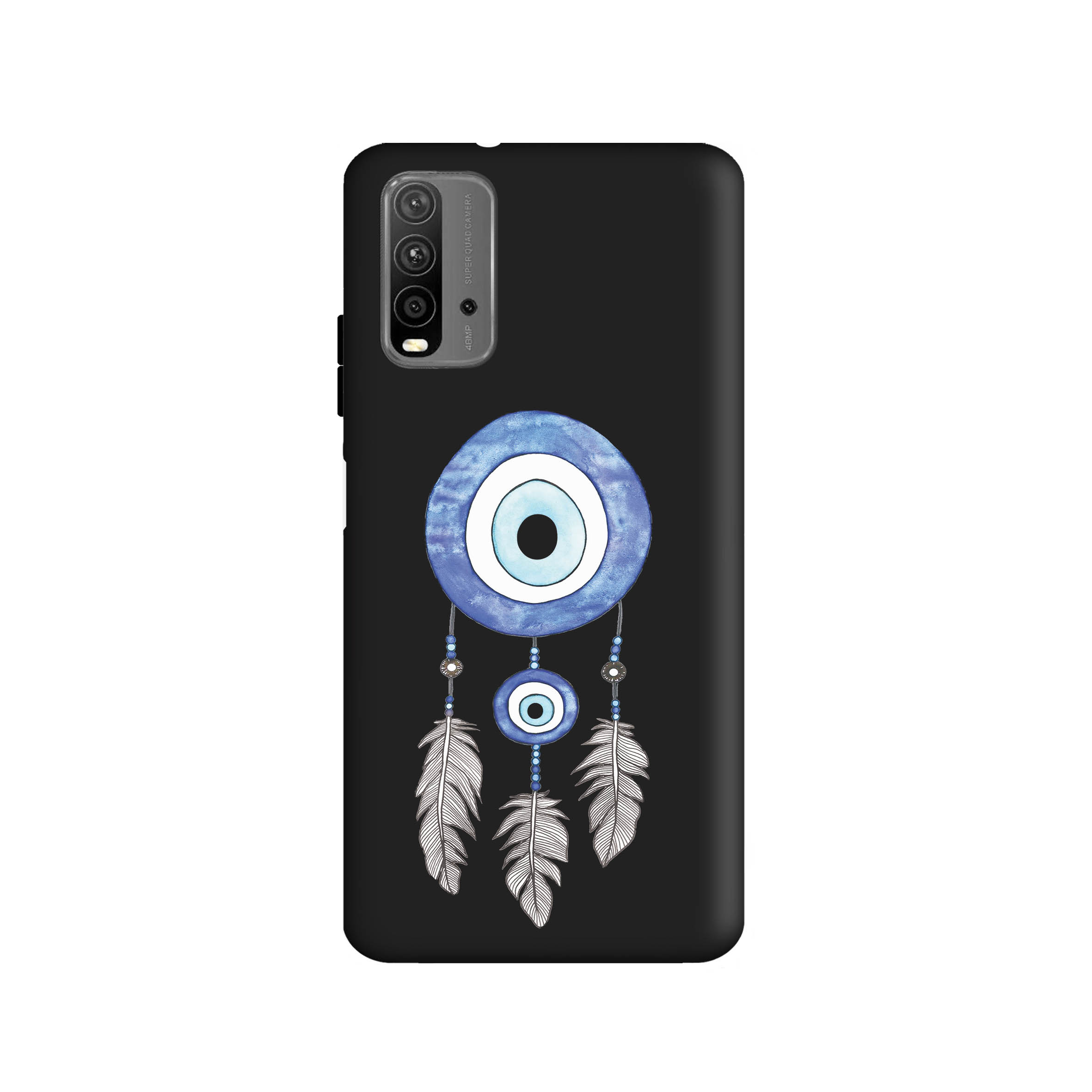 کاور طرح چشم نظر کد 649 مناسب برای گوشی موبایل شیائومی Redmi 9T