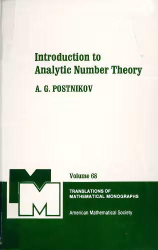 خرید و دانلود نسخه کامل کتاب Introduction to Analytic Number Theory