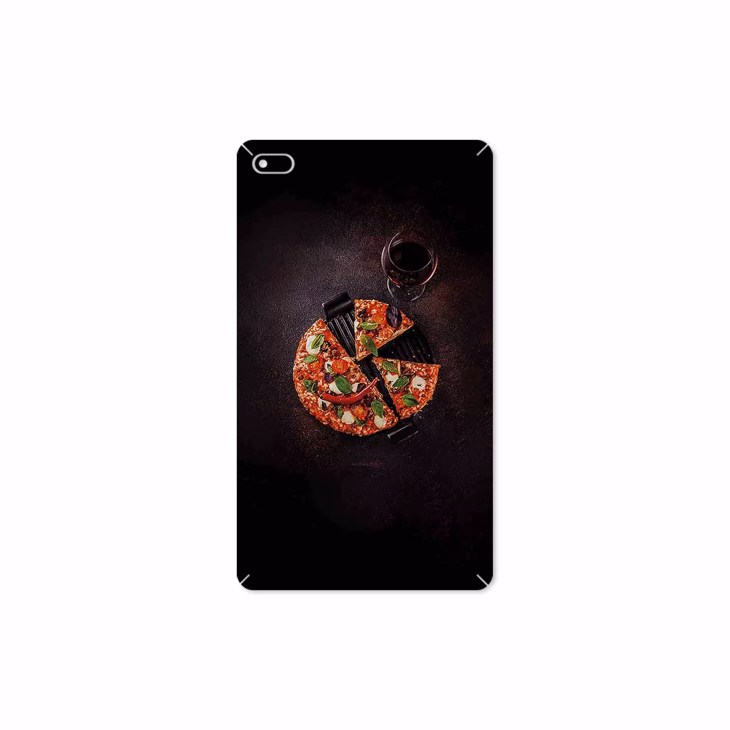 برچسب پوششی ماهوت مدل Pizza مناسب برای تبلت لنوو E7