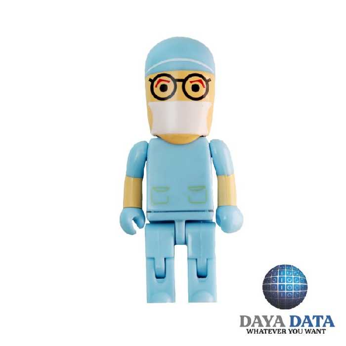 فلش مموری فانتزی  دایا  دیتا طرح جراح  مدلPF1097-15 ظرفیت16GB -USB2  رنگ  آبی
