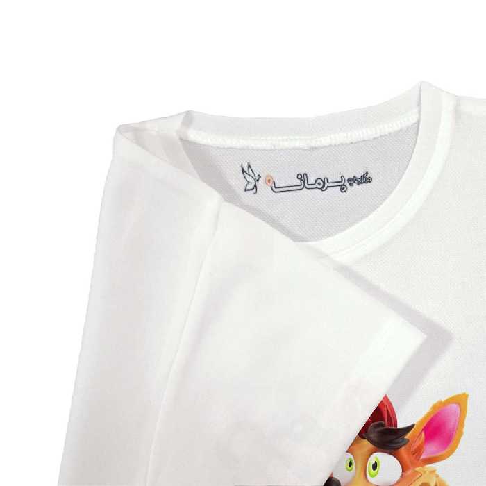 تی شرت بچگانه پرمانه طرح کراش کد pmt.2078
