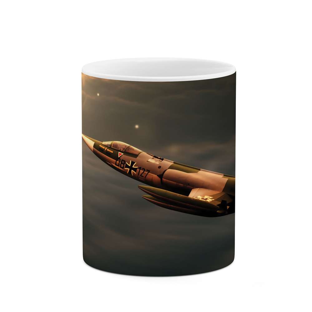 ماگ طرح هواپیمای جنگنده مدل mgs07566