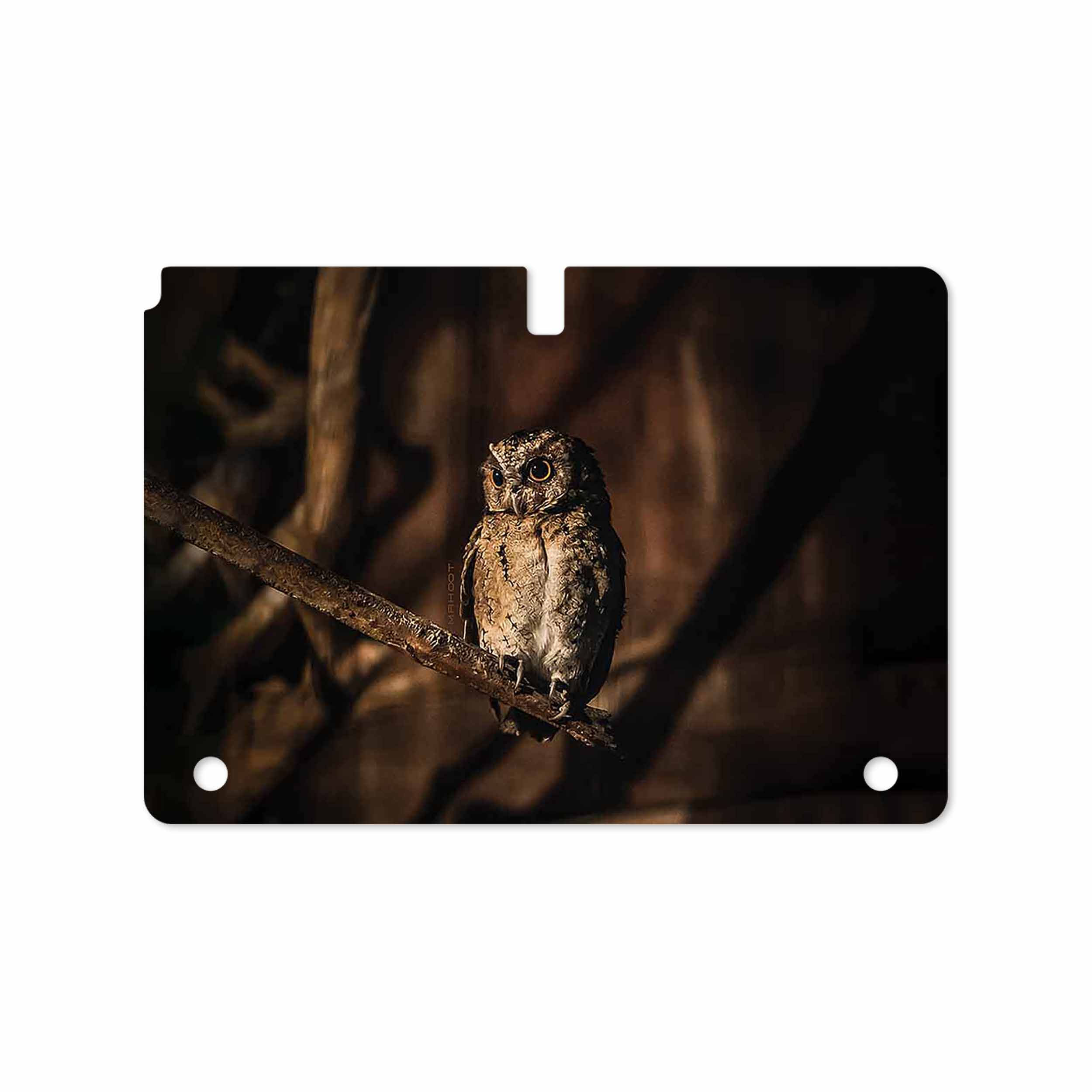 برچسب پوششی ماهوت مدل Owl مناسب برای تبلت سامسونگ Galaxy Note 10.1 2012 N8010