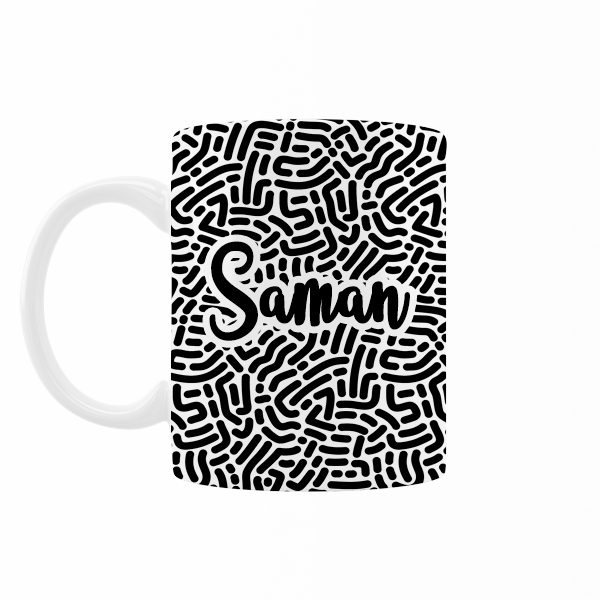 ماگ رژارت مدل اسم سمن