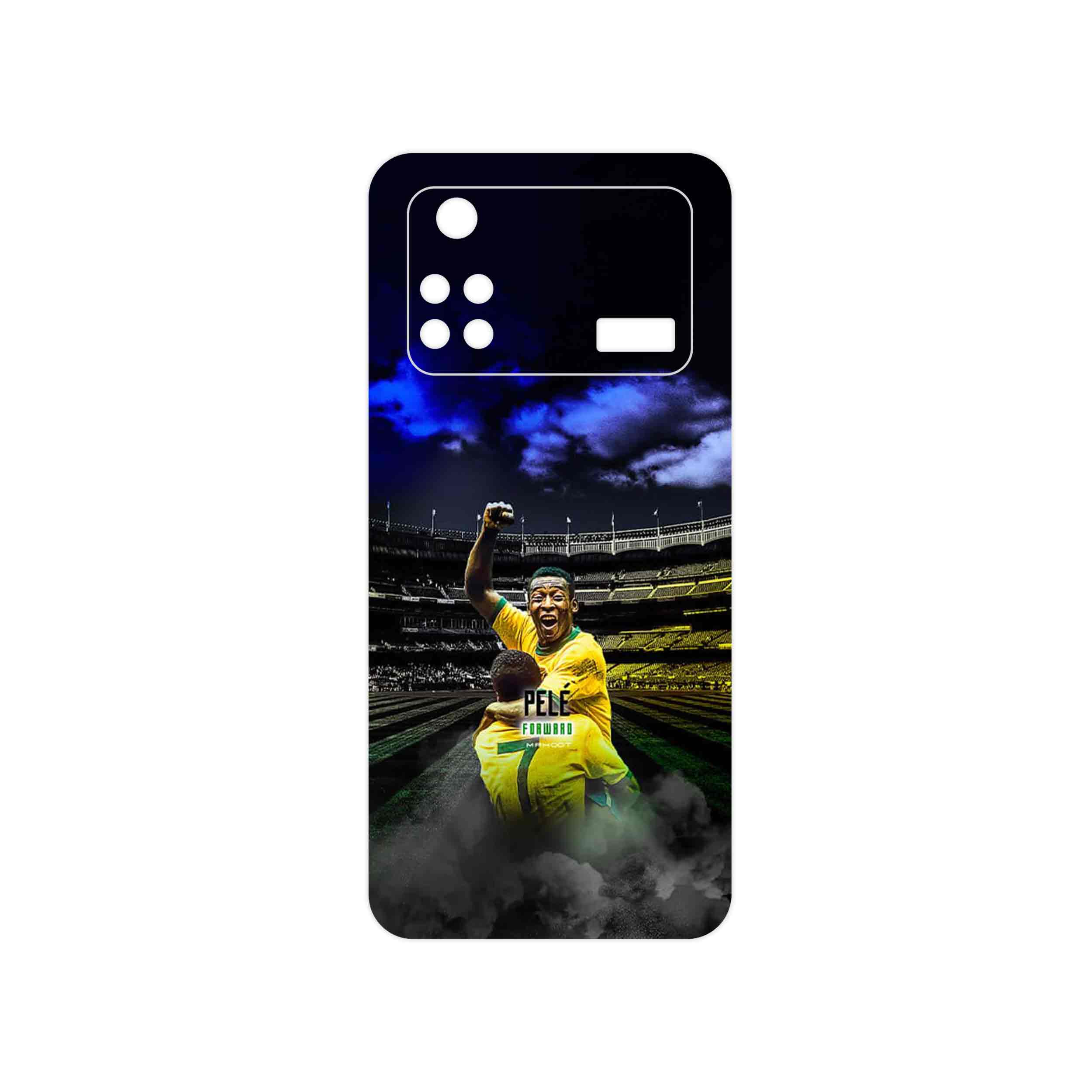 برچسب پوششی ماهوت مدل Pele مناسب برای گوشی موبایل شیائومی Poco M4 Pro 4G