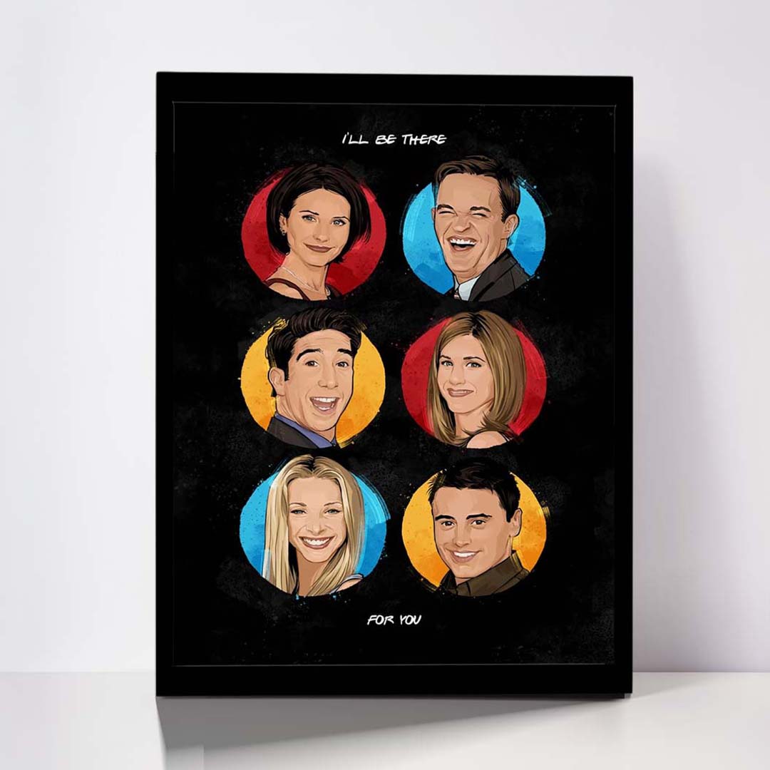 تابلو مدل Friends کد F-5018