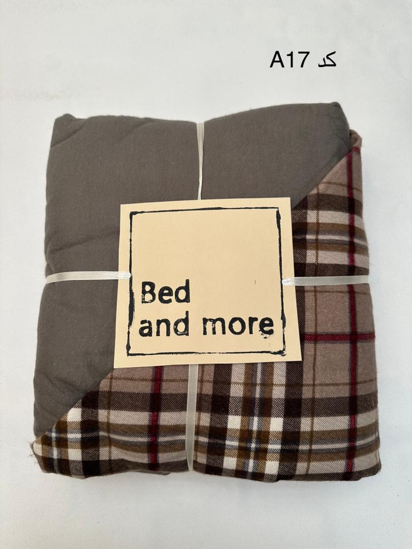 روتختی دونفره چهار تکه کدA17 (کاور تشک،روانداز،دوعدد روبالشتی)