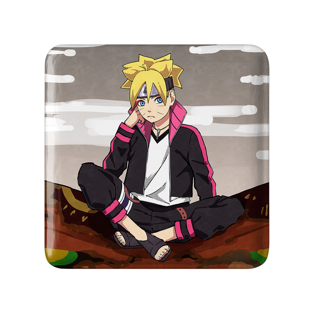 پیکسل خندالو مدل بوروتو اوزوماکی انیمه بوروتو کد 15716