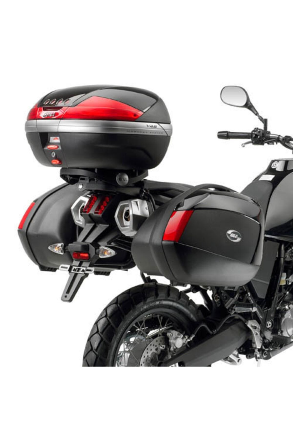 کیف موتورسیکلت موتور E333 Yamaha Xt 660Z Tenerer 08 16 حامل کیسه پشتی گیوی Givi