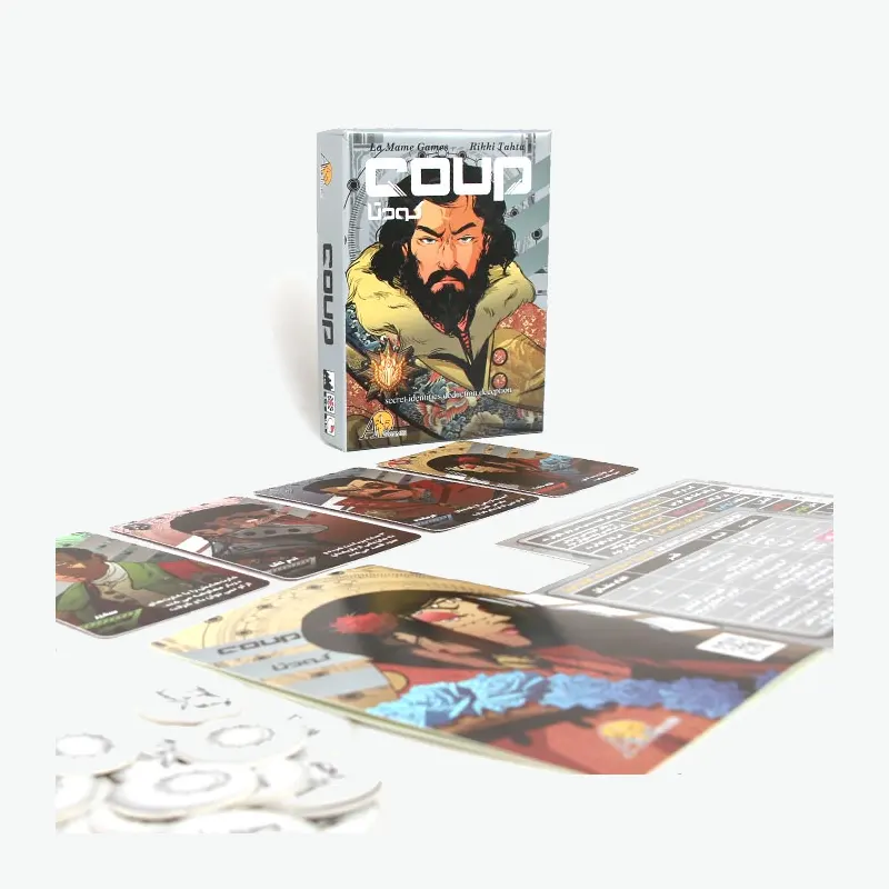 بازی فکری کودتا شورش (بلوف زنی) | The Coup