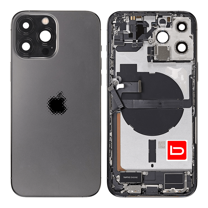 قیمت قاب و شاسی با فلت آیفون 13پرومکس روکاری- بهاری موبایل