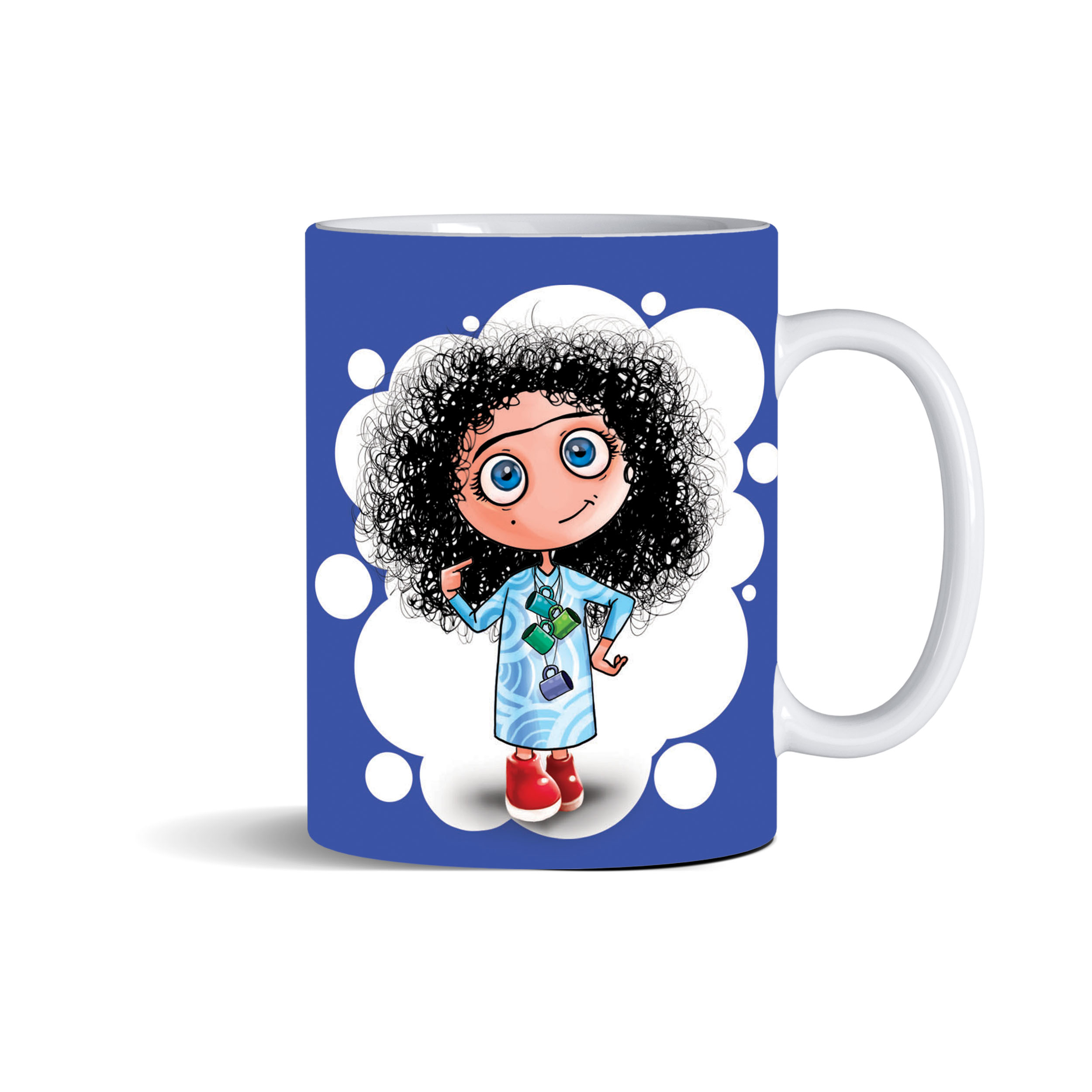 ماگ مدل مبارکه طرح شخصیت 