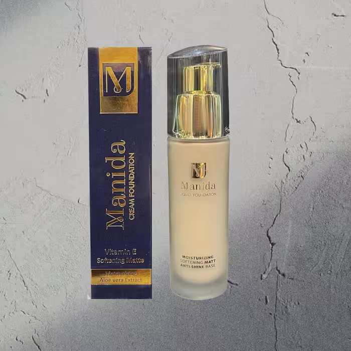 کرم پودر مانیدا مدل ANTI SHINE شماره 105 حجم 35 میلی لیتر 