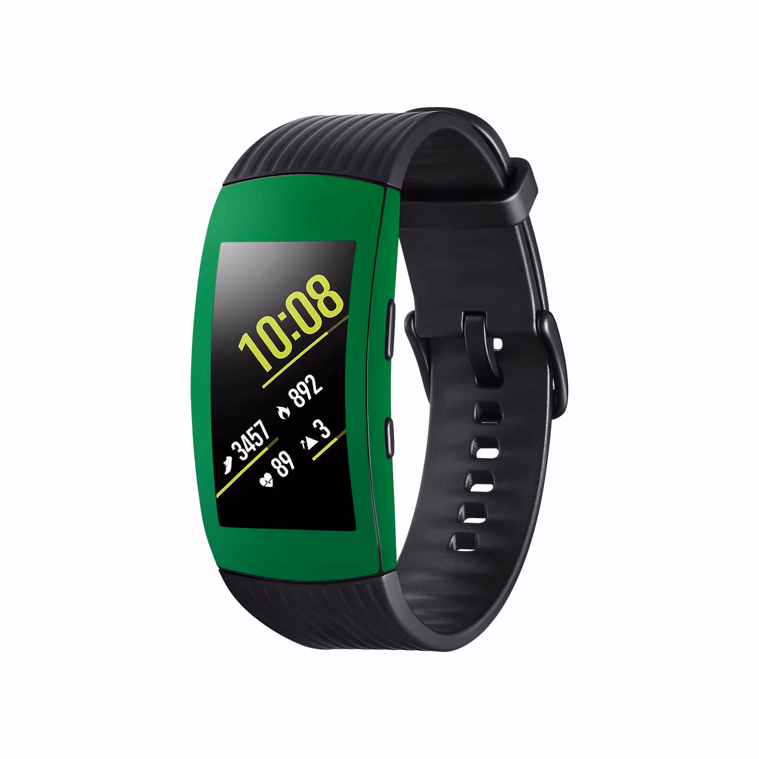 برچسب ماهوت طرح Matte-Green مناسب برای ساعت هوشمند سامسونگ Galaxy Gear Fit 2 Pro
