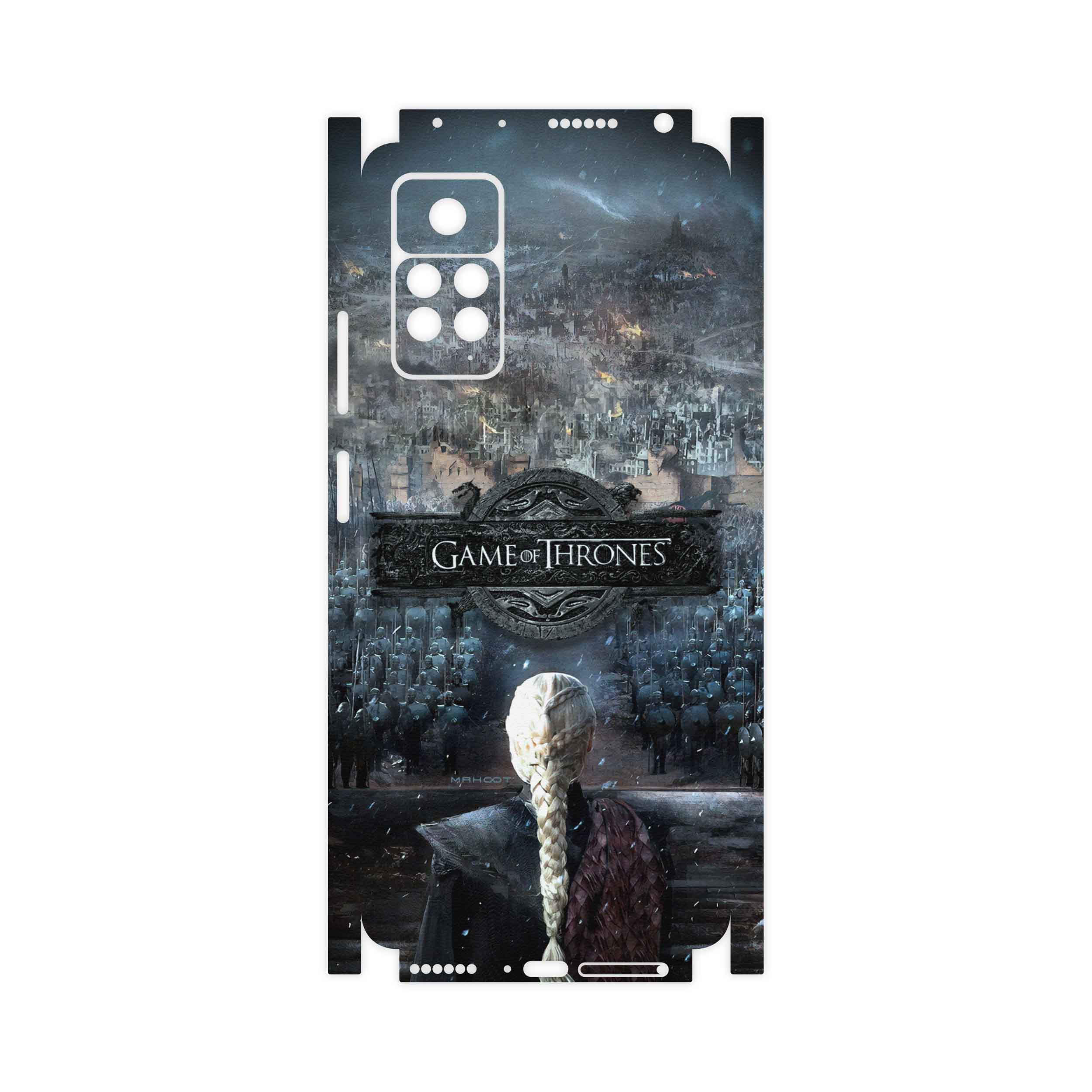 برچسب پوششی ماهوت مدل Game-of-Thrones-FullSkin مناسب برای گوشی موبایل شیائومی Redmi Note 11 Pro