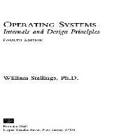 خرید و دانلود نسخه کامل کتاب Operating Systems: Internals and Design Principles