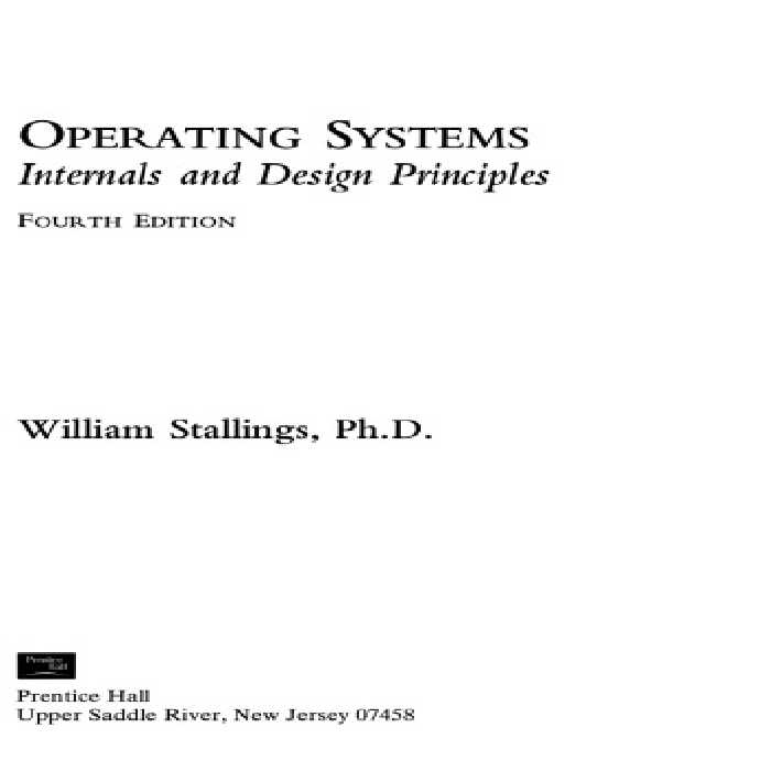 خرید و دانلود نسخه کامل کتاب Operating Systems: Internals and Design Principles