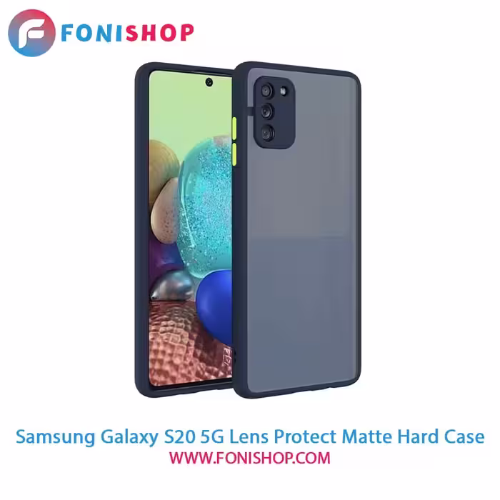 قاب ، کاور پشت مات محافظ لنزدار سامسونگ Samsung Galaxy S20 5G