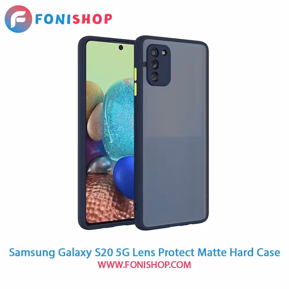 قاب ، کاور پشت مات محافظ لنزدار سامسونگ Samsung Galaxy S20 5G