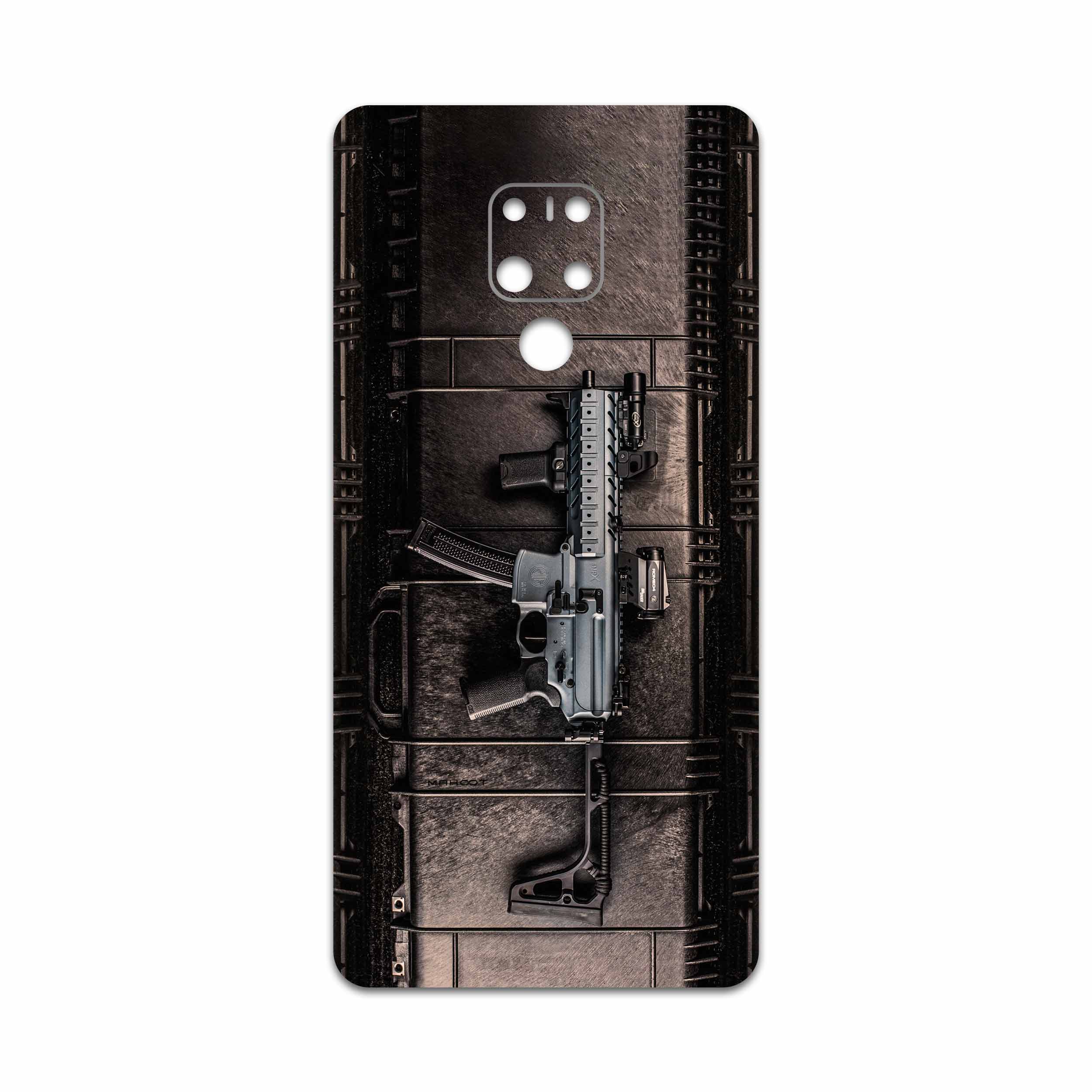 برچسب پوششی ماهوت مدل Gun مناسب برای گوشی موبایل هوآوی Mate 20 X