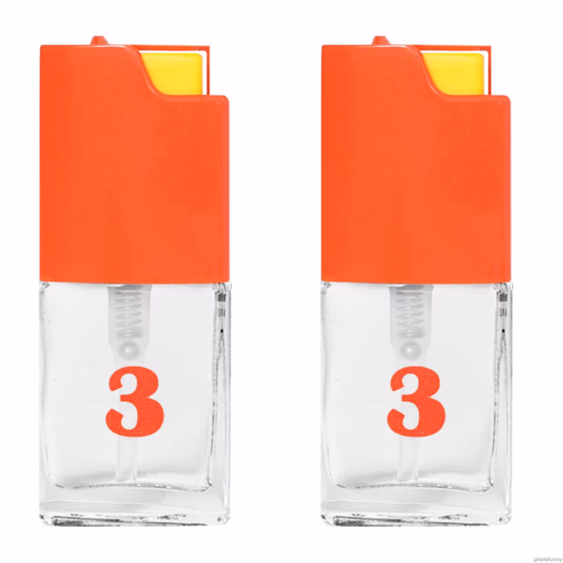 عطر جیبی زنانه بیک شماره 3  حجم 7.5 میلی لیتر بسته دو عددی