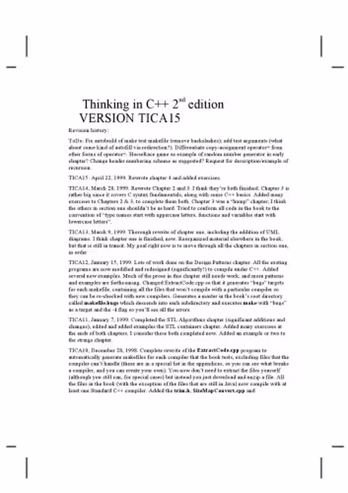 خرید و دانلود نسخه کامل کتاب Thinking in C