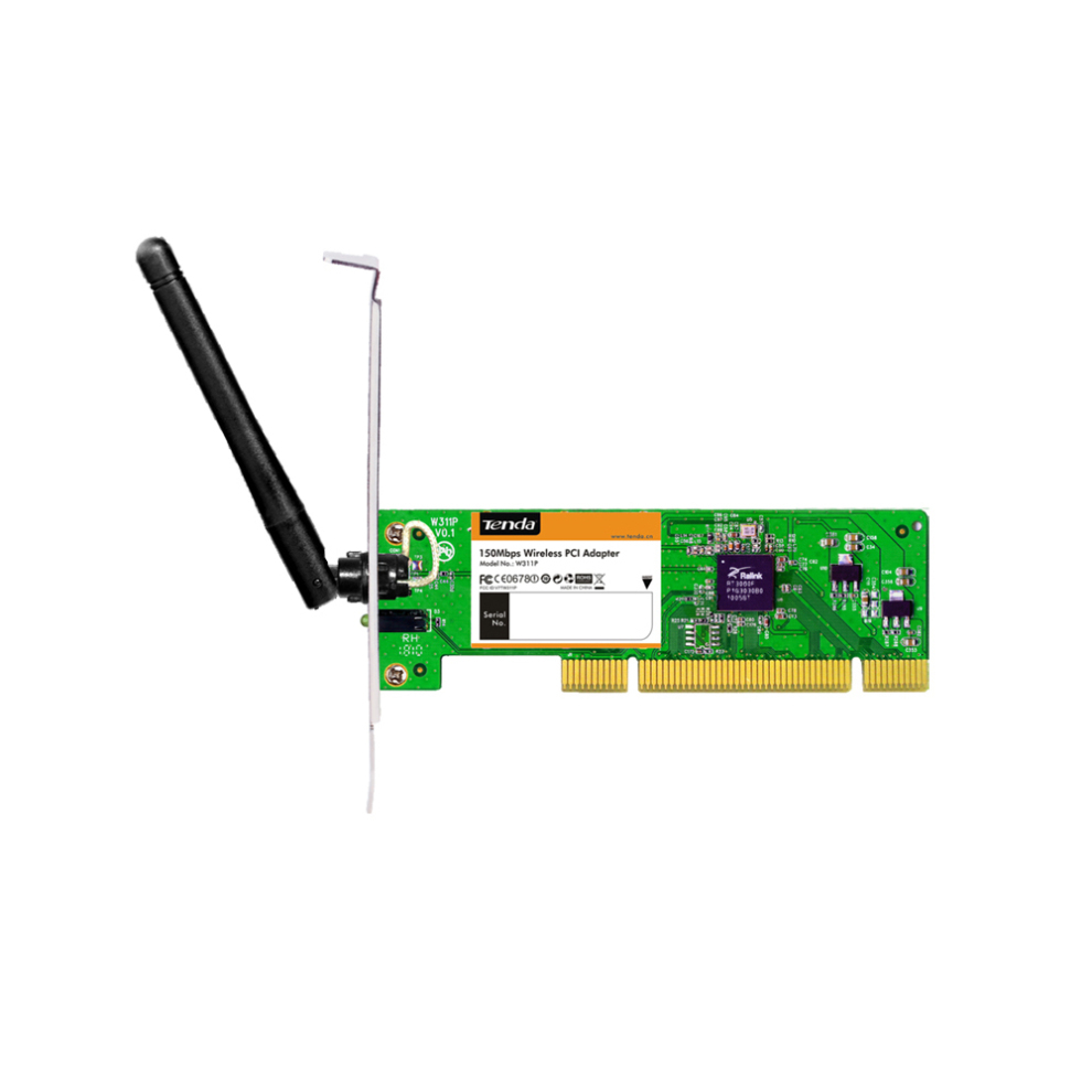 کارت شبکه بی‌سیم و PCI Express تندا W311P