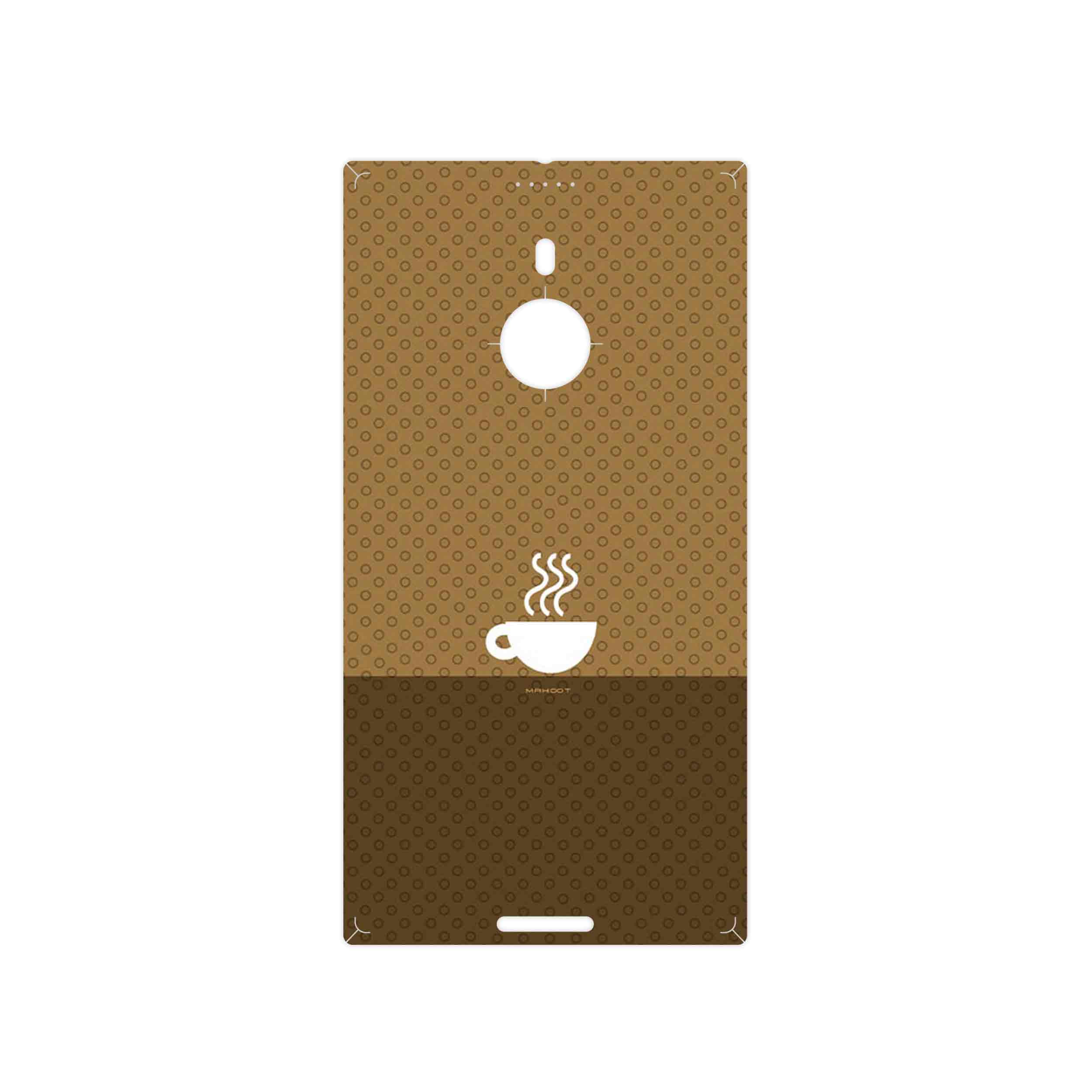 برچسب پوششی ماهوت مدل Minimal Cup of Coffee Icon مناسب برای گوشی موبایل نوکیا Lumia 1520